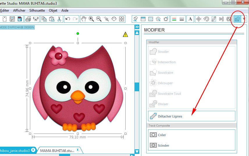 17 - Comment isoler/détacher un morceau d'une image avant vectorisation ? Decoupe_Detacher-lignes